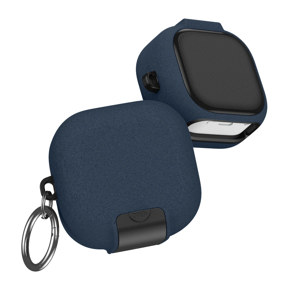 Tech-Protect Slim Hook Hülle für Samsung Galaxy Buds4 / Buds4 Pro, Marineblau