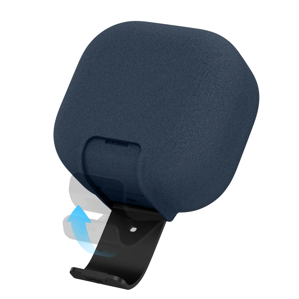 Tech-Protect Slim Hook Hülle für Samsung Galaxy Buds4 / Buds4 Pro, Marineblau