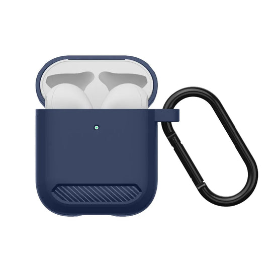 Techsuit Carbon Hülle für Apple AirPods Gen 2 / Gen 1, Grün