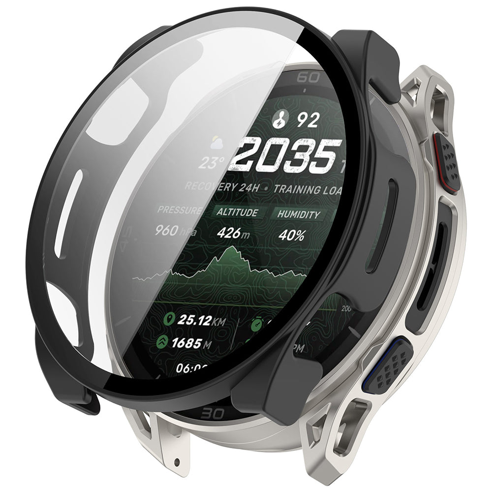 Techsuit Defense360 Pro Hülle für Amazfit Cheetah 2 Ultra, Schwarz