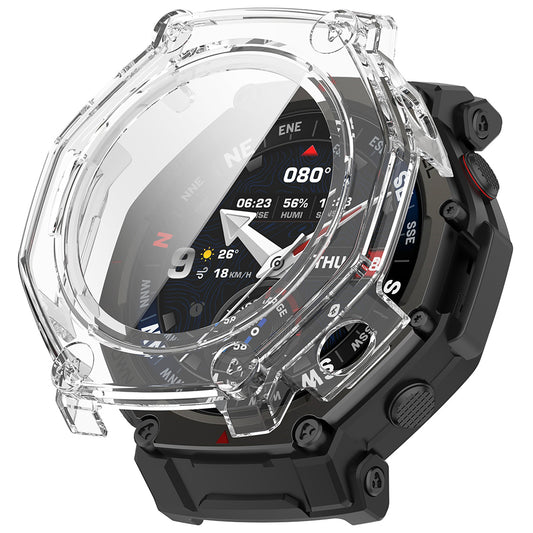 Techsuit Defense360 Pro Hülle für Amazfit T-Rex 3 Pro, Transparent