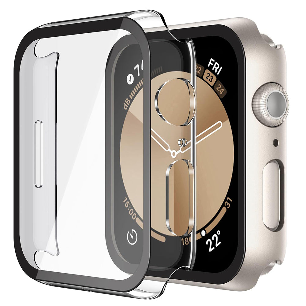 Techsuit Defense360 Pro Hülle für Apple Watch 44mm Series, Transparent