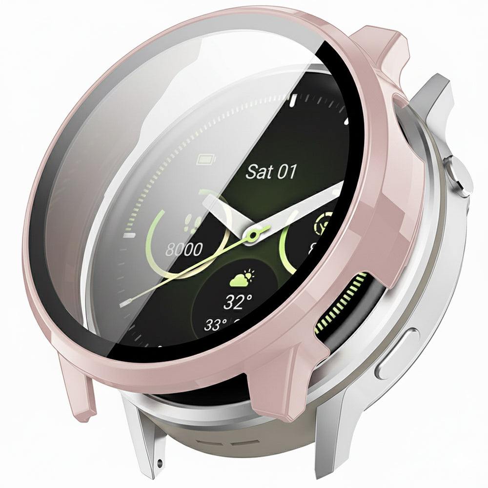 Techsuit Defense360 Pro Hülle für Garmin Venu 4 45mm, Rosa