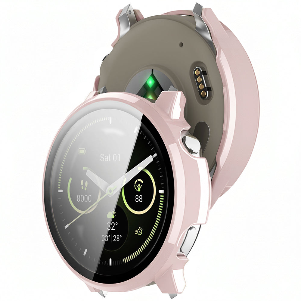 Techsuit Defense360 Pro Hülle für Garmin Venu 4 45mm, Rosa