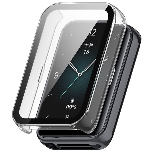 Techsuit Defense360 Pro Hülle für Honor Band 10 / Band 9, Transparent