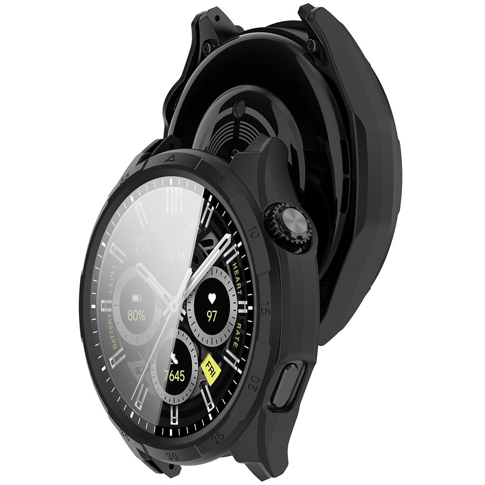 Techsuit Defense360 Pro Hülle für Honor Watch 6, Schwarz