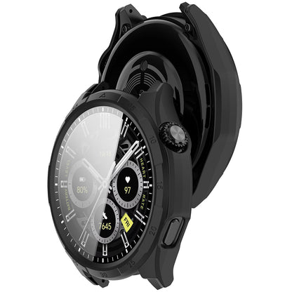 Techsuit Defense360 Pro Hülle für Honor Watch 6, Schwarz
