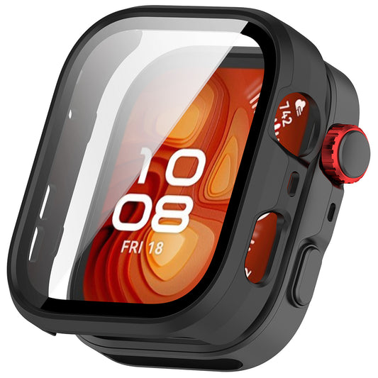 Techsuit Defense360 Pro Hülle für Huawei Watch Fit 5 Pro, Schwarz
