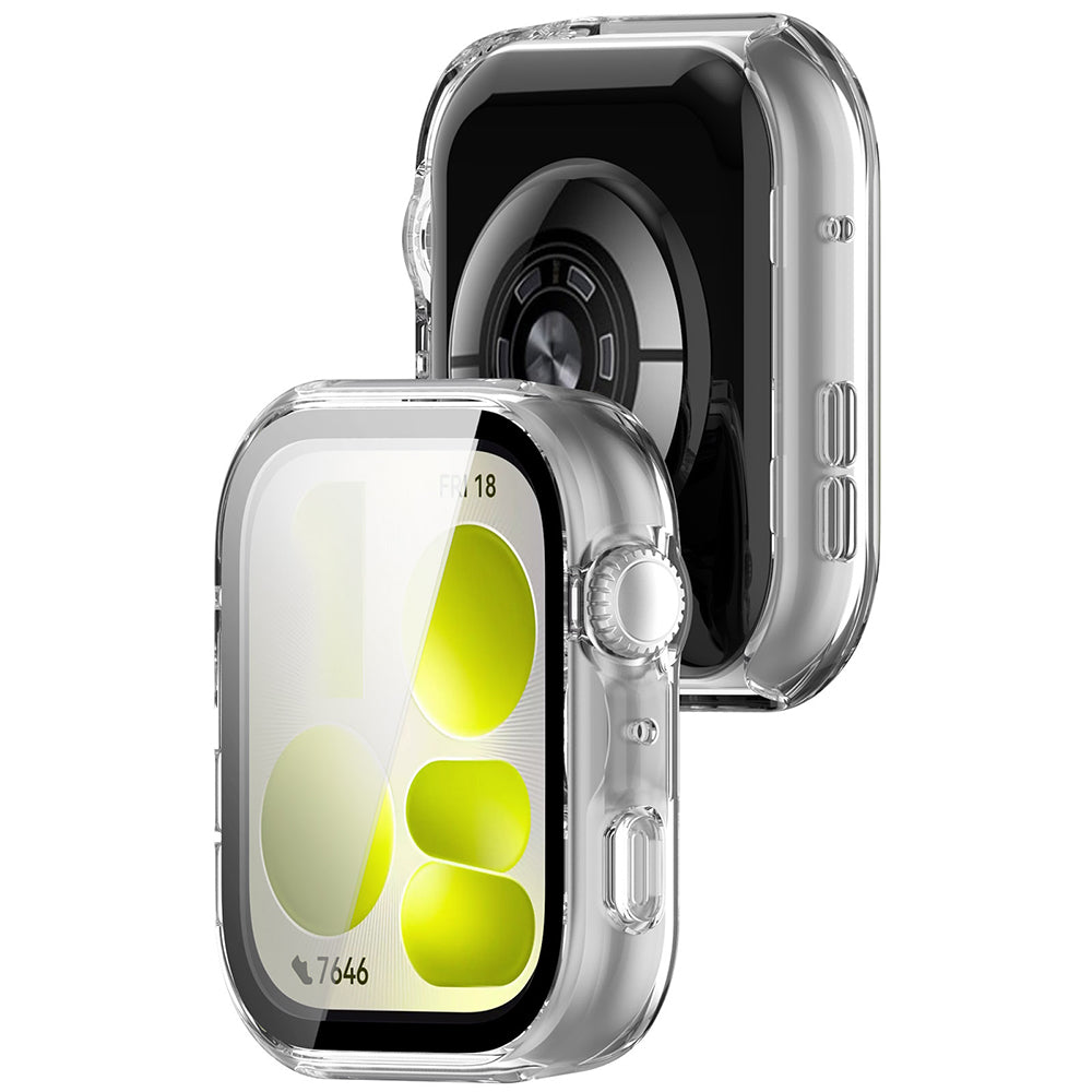 Techsuit Defense360 Pro Hülle für Huawei Watch Fit 5, Transparent