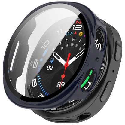 Techsuit Defense360 Pro Case for Samsung Galaxy Watch8 40mm, Navy Blue