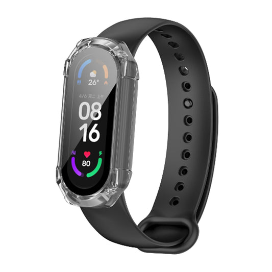 Techsuit Defense360 Pro Hülle für Xiaomi Smart Band 6 / Band 5 / Band 4, Transparent