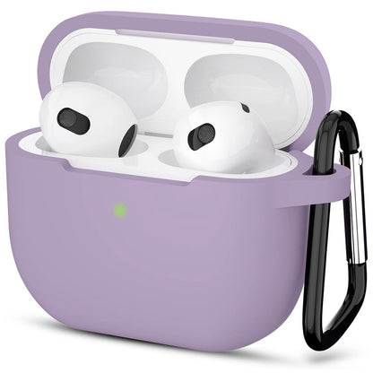 Techsuit Silicone Case for Apple AirPods 3, Purple