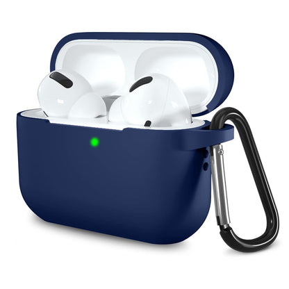 Techsuit Silikonhülle für Apple AirPods Pro Serie, Marineblau