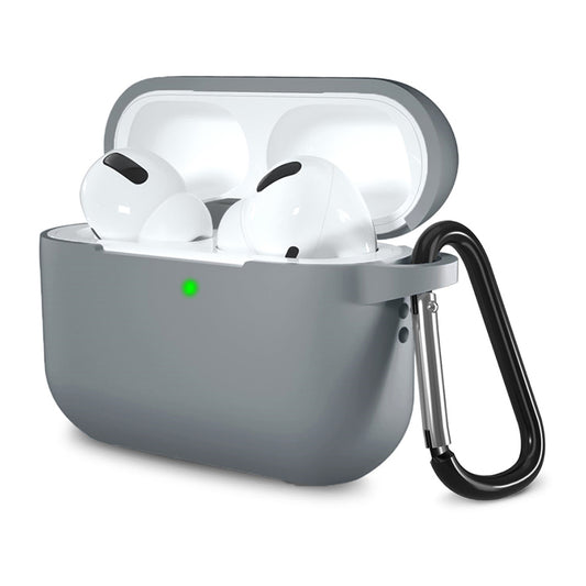 Techsuit Silikonhülle für Apple AirPods Pro Serie, Grau