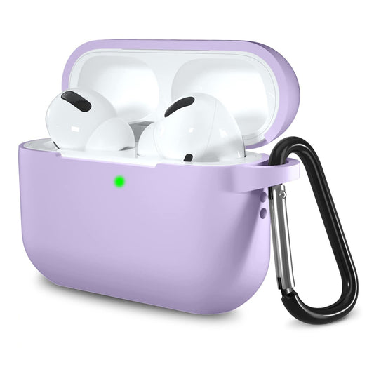 Techsuit Silikonhülle für Apple AirPods Pro Serie, Lila