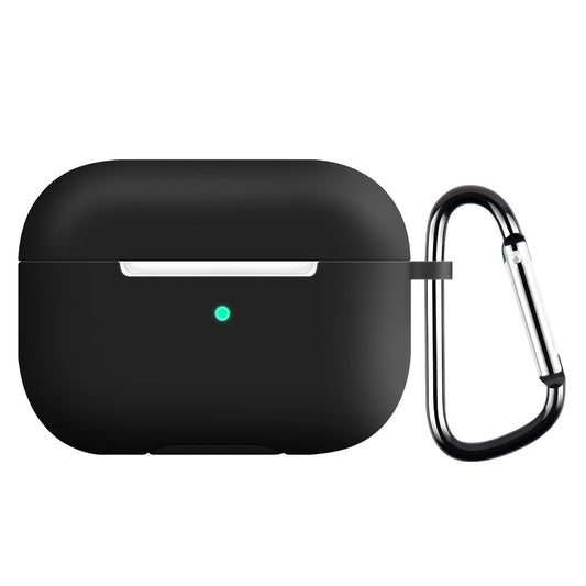 Techsuit Silikonhülle für Apple AirPods Pro Serie, Schwarz