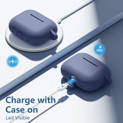 Techsuit Silikonhülle für Apple AirPods Pro Series, Dunkelgrün