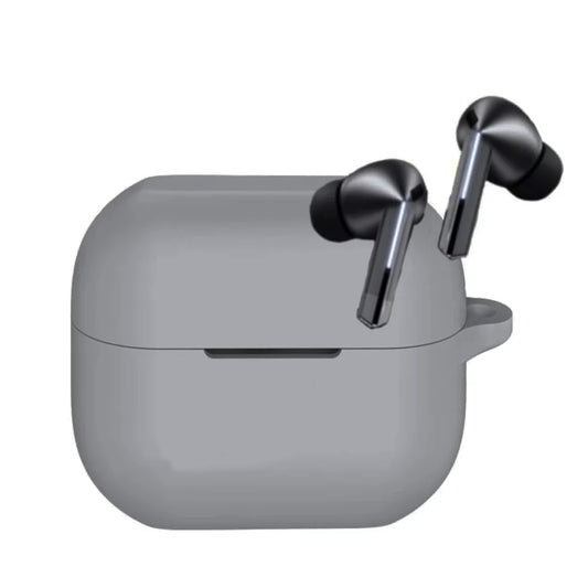 Techsuit Silikonhülle für Samsung Galaxy Buds3 FE / Buds3 Pro / Buds3, Grau