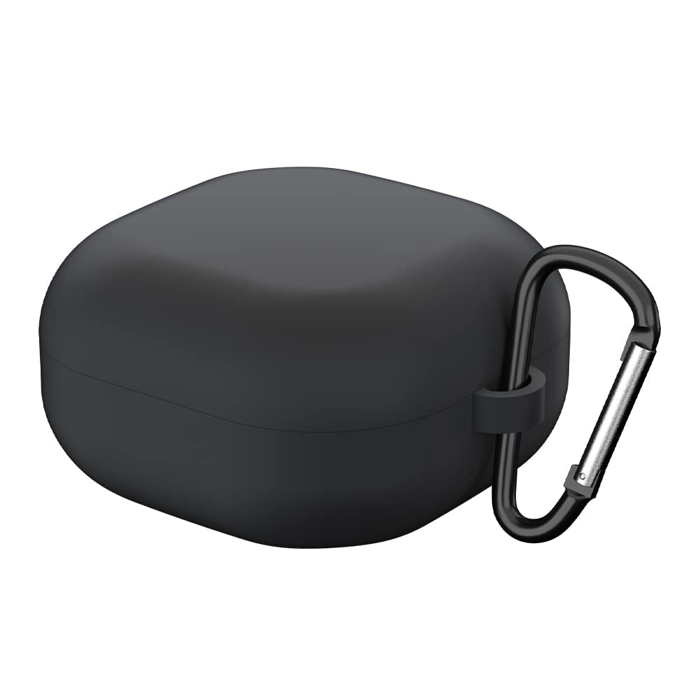 Techsuit Silikonhülle für Samsung Galaxy Buds FE / Buds2 Pro / Buds2 / Buds Pro / Buds Live, Schwarz