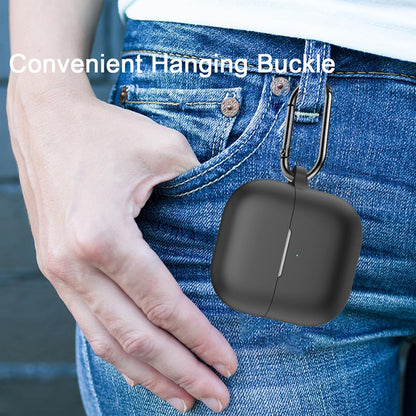 Techsuit Silikonhülle für Huawei FreeClip 2, Schwarz