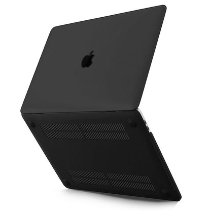 Techsuit UltraShell Case for Apple MacBook Air M2 13inch (2024) / Air M2 13inch (2022), Black