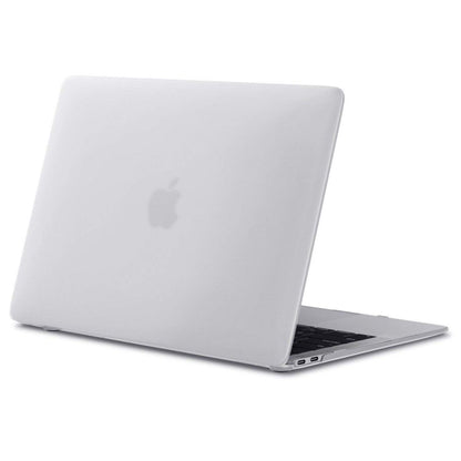 Techsuit UltraShell Hülle für Apple MacBook Air M2 13 Zoll (2024) / Air M2 13 Zoll (2022), Matt Transparent