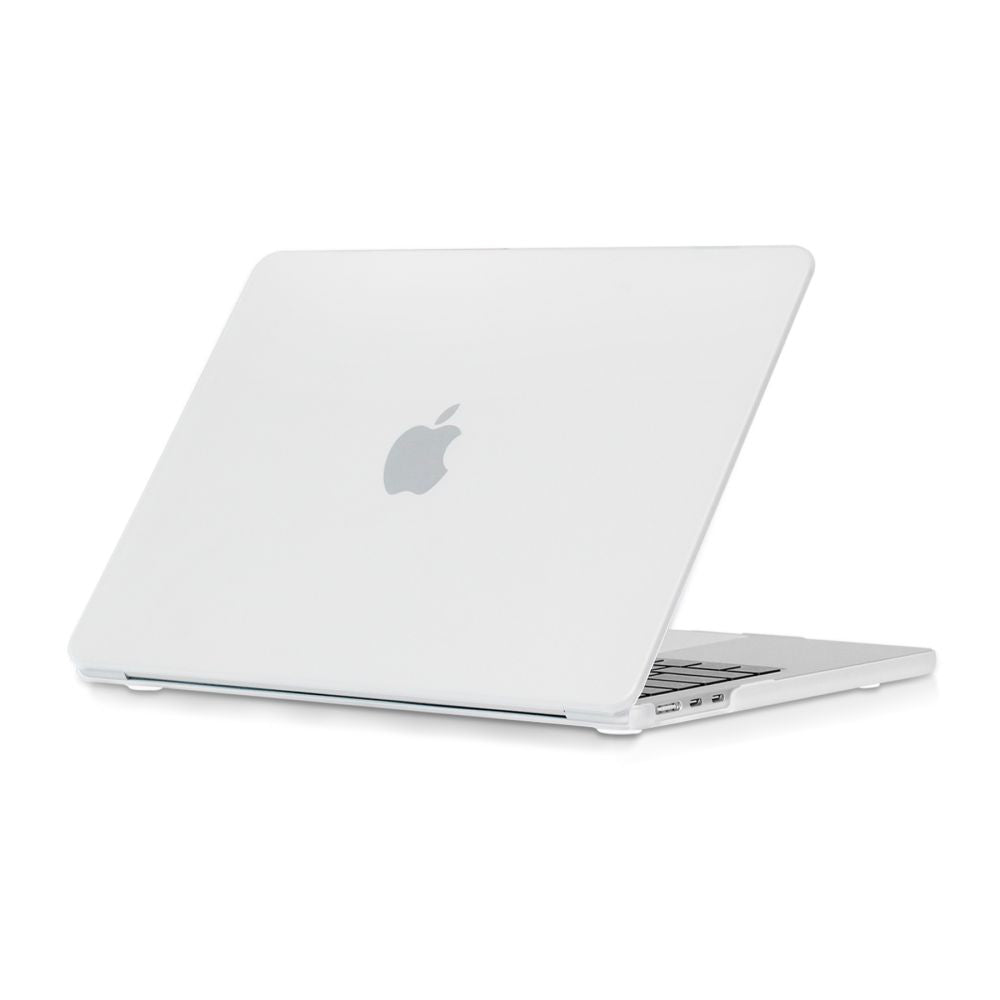 Techsuit UltraShell Hülle für Apple MacBook Air M2 13 Zoll (2024) / Air M2 13 Zoll (2022), Matt Transparent