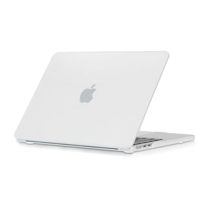 Techsuit UltraShell Hülle für Apple MacBook Air M2 13 Zoll (2024) / Air M2 13 Zoll (2022), Matt Transparent