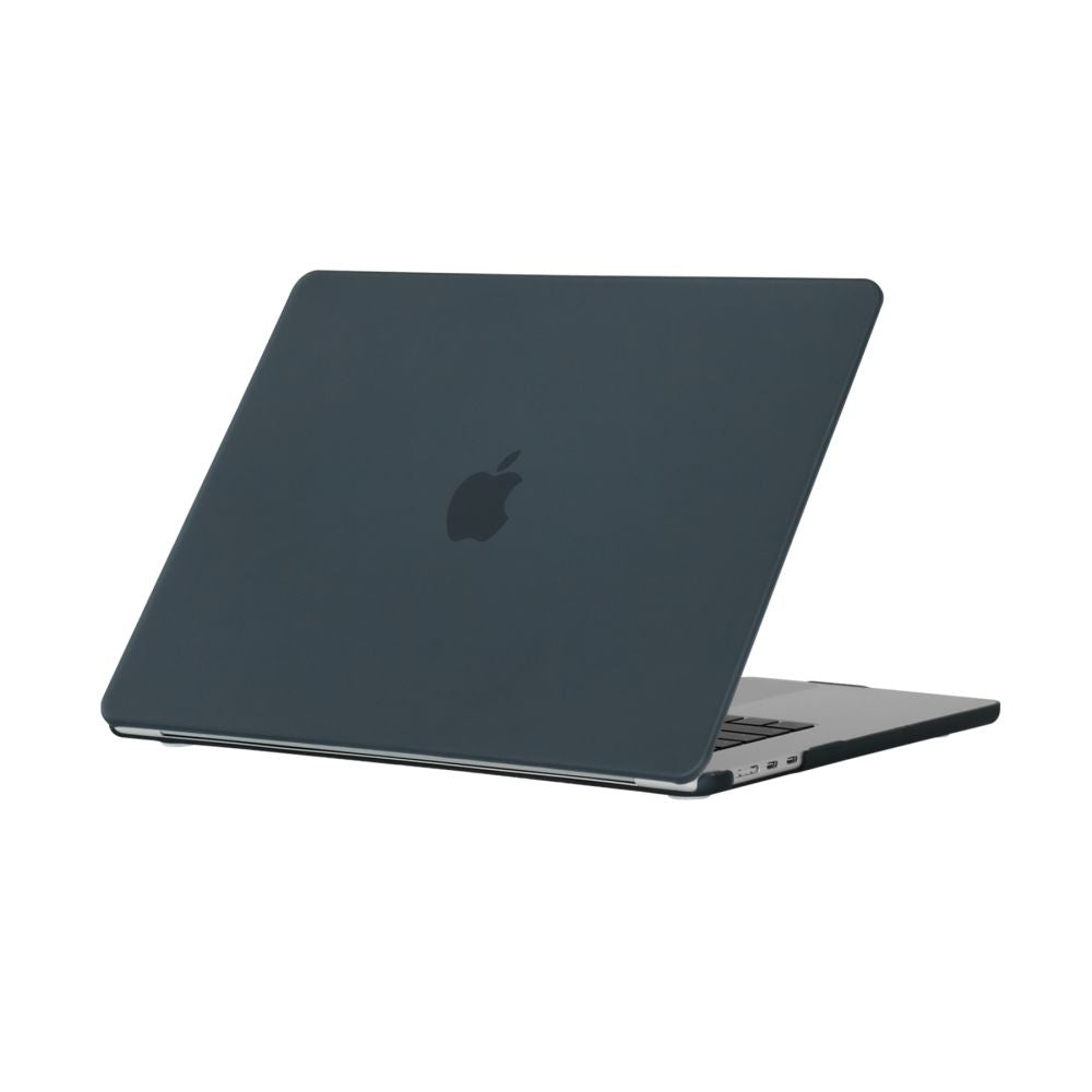 Techsuit UltraShell Case for Apple MacBook Air M3 15inch (2024) / Air M2 15inch (2023), Black