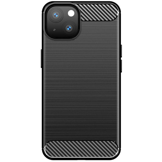 Hülle für Apple iPhone 14, OEM, Carbon, Schwarz