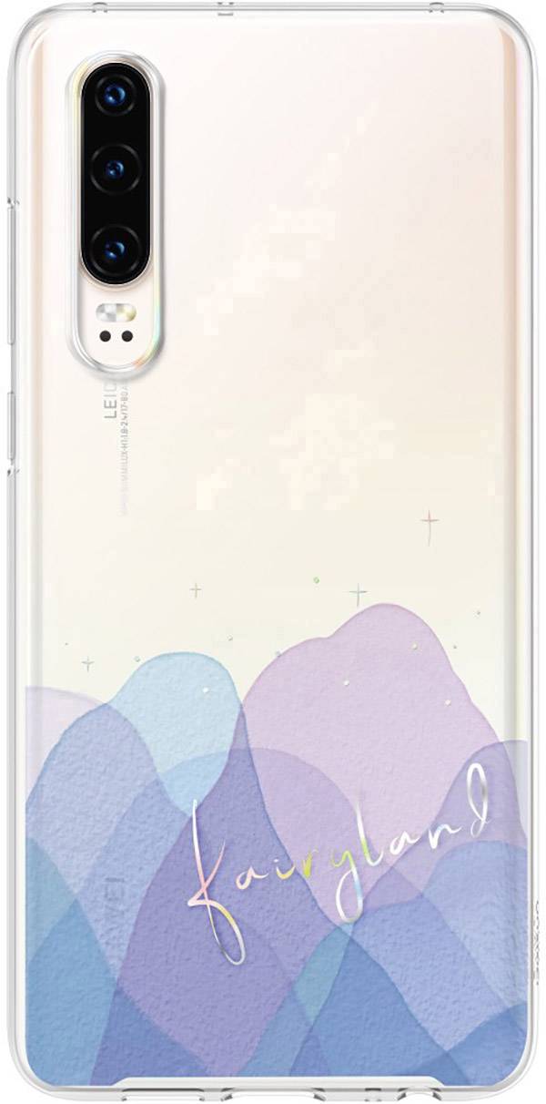 Cover für Huawei P30, Iridescent Fairyland, Transparent 51993014