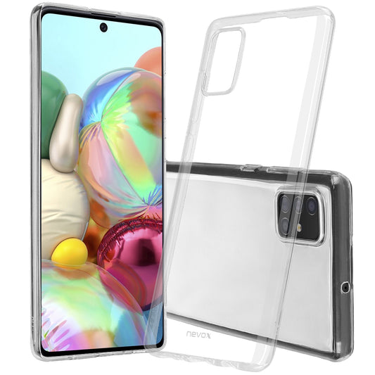 Gehäuse für Samsung Galaxy A42 5G A426, Nevox, StyleShell Flex, Transparent