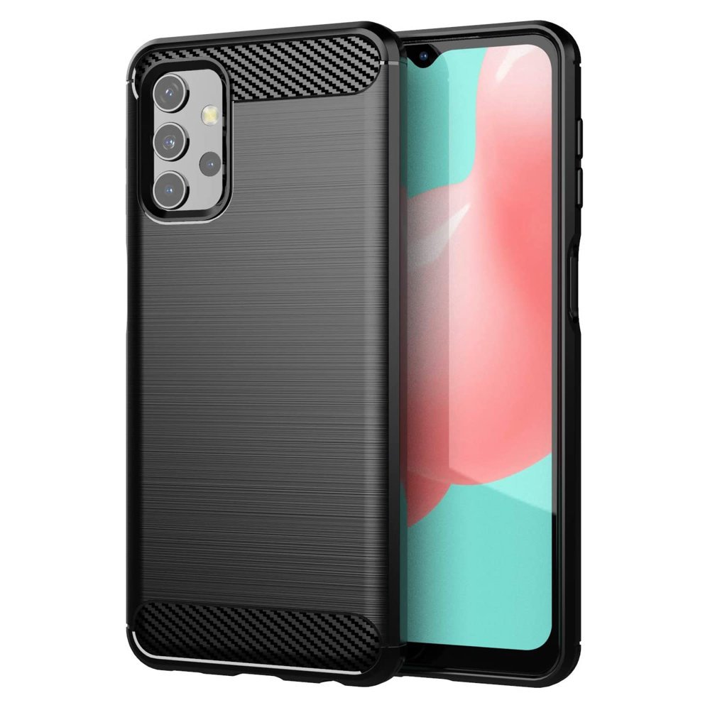Hülle für Samsung Galaxy A32 A325, OEM, Carbon, Schwarz