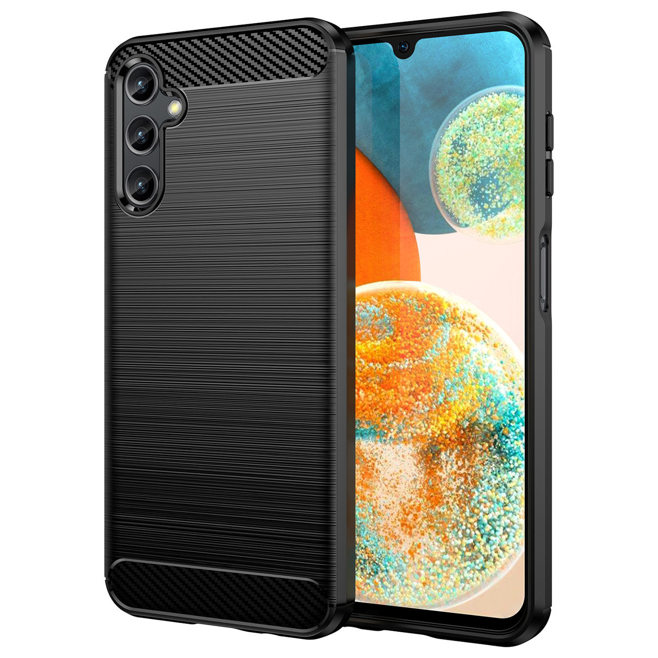 Case for Samsung Galaxy A14 A145 / A14 5G A146, OEM, Carbon, Black