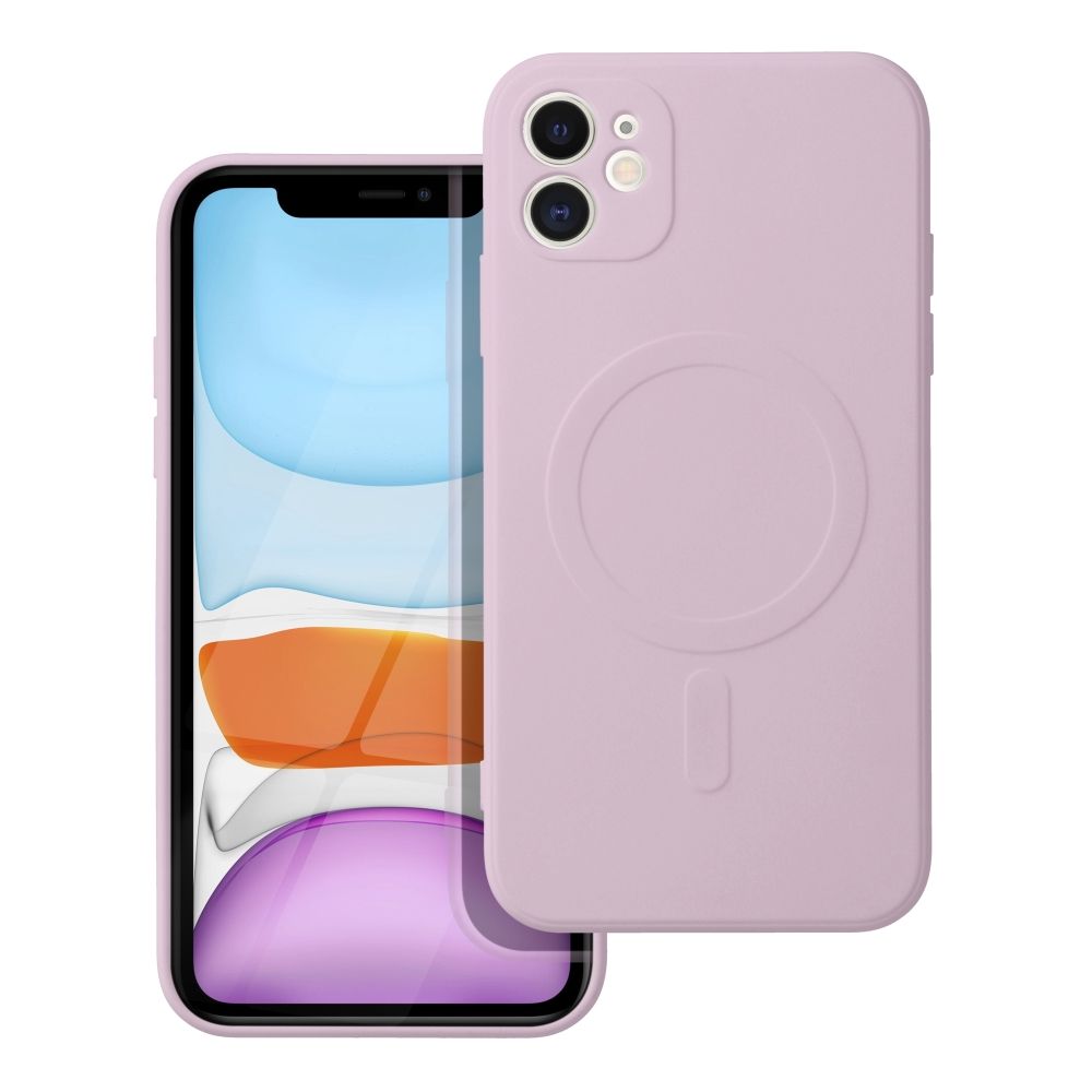 MagSafe Case for Apple iPhone 11, OEM, Silicone Mag, Pink