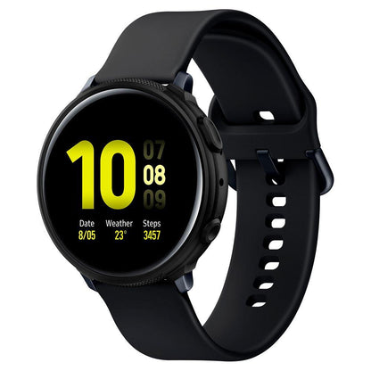 Spigen Liquid Air Matt Hülle für Samsung Galaxy Watch Active2 40 mm, Schwarz ACS00218