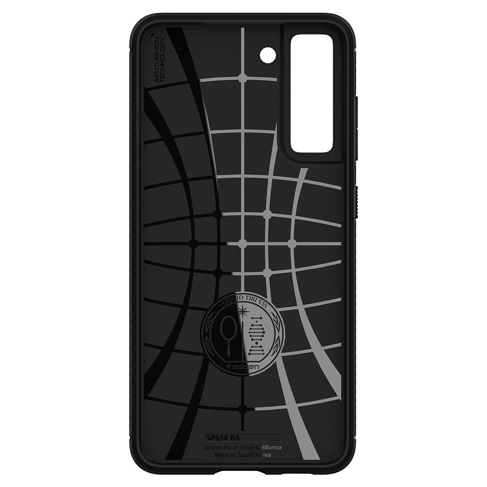 Hülle für Samsung Galaxy S21 FE 5G G990, Spigen, Rugged Armor, Schwarz ACS03049