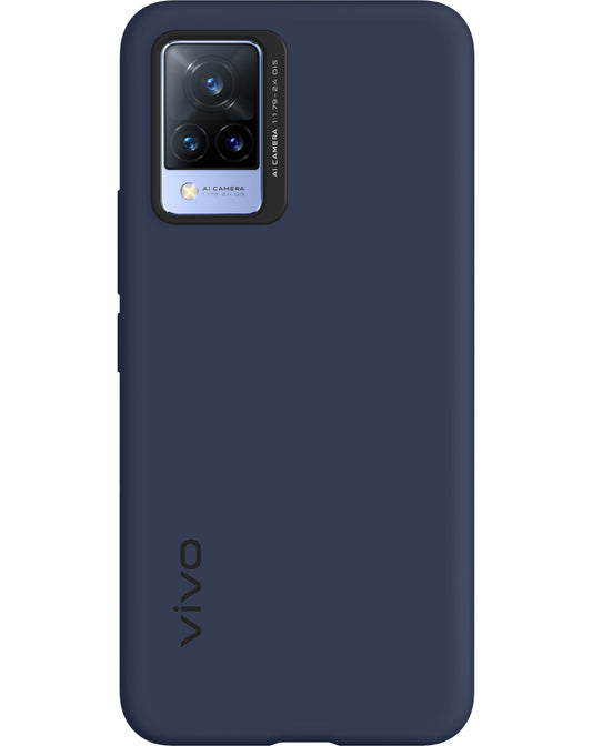 Etui für vivo V21 5G, Silikonhülle, blau 6000172