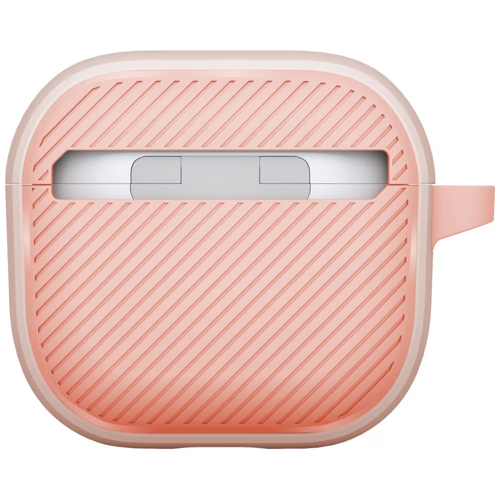 Hülle UNIQ Clyde für Apple AirPods 4, Koralle