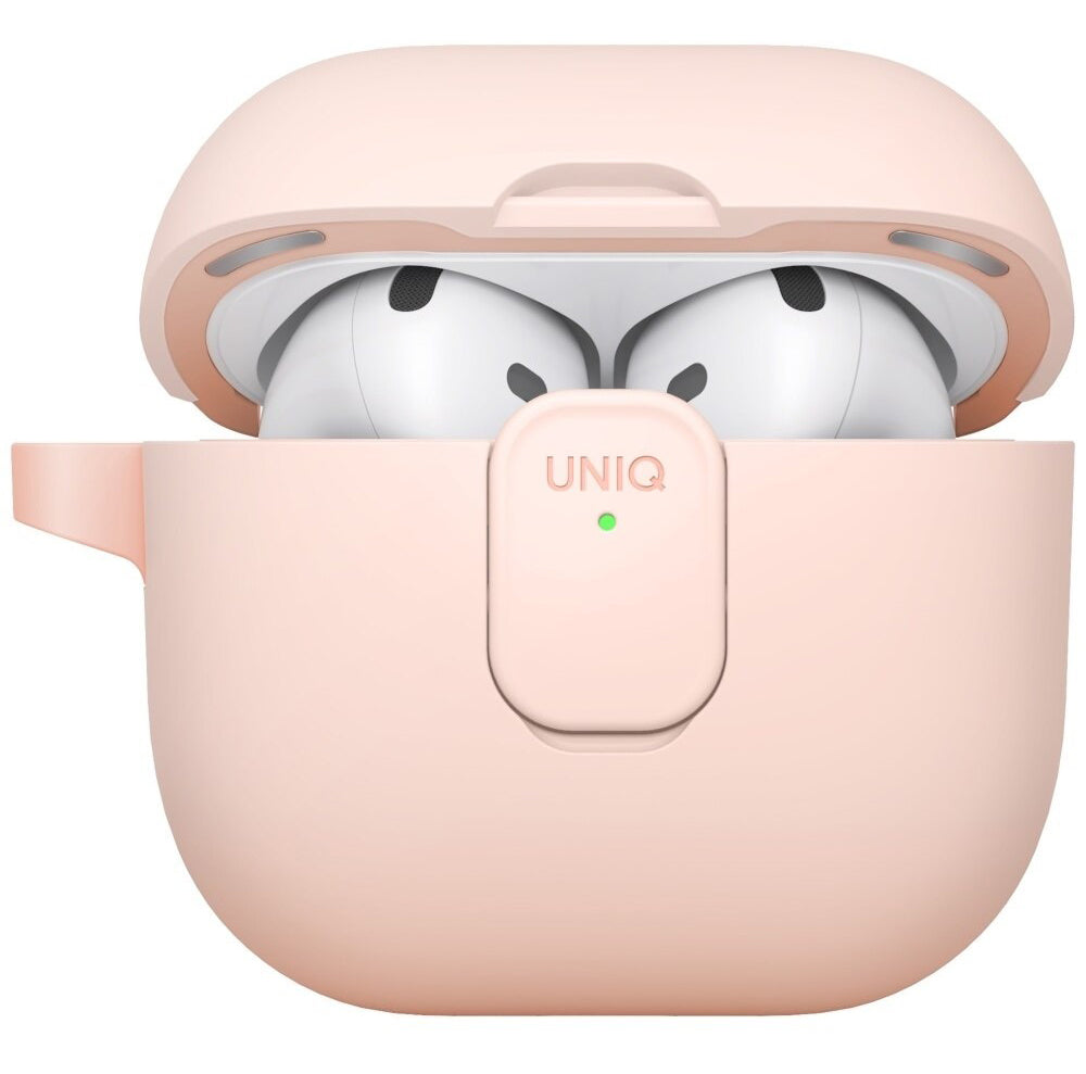 Hülle UNIQ Clyde für Apple AirPods 4, Koralle
