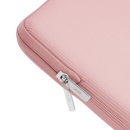 UNIQ Cyprus Ridge Hülle für Laptop max. 14 Zoll, Rosa