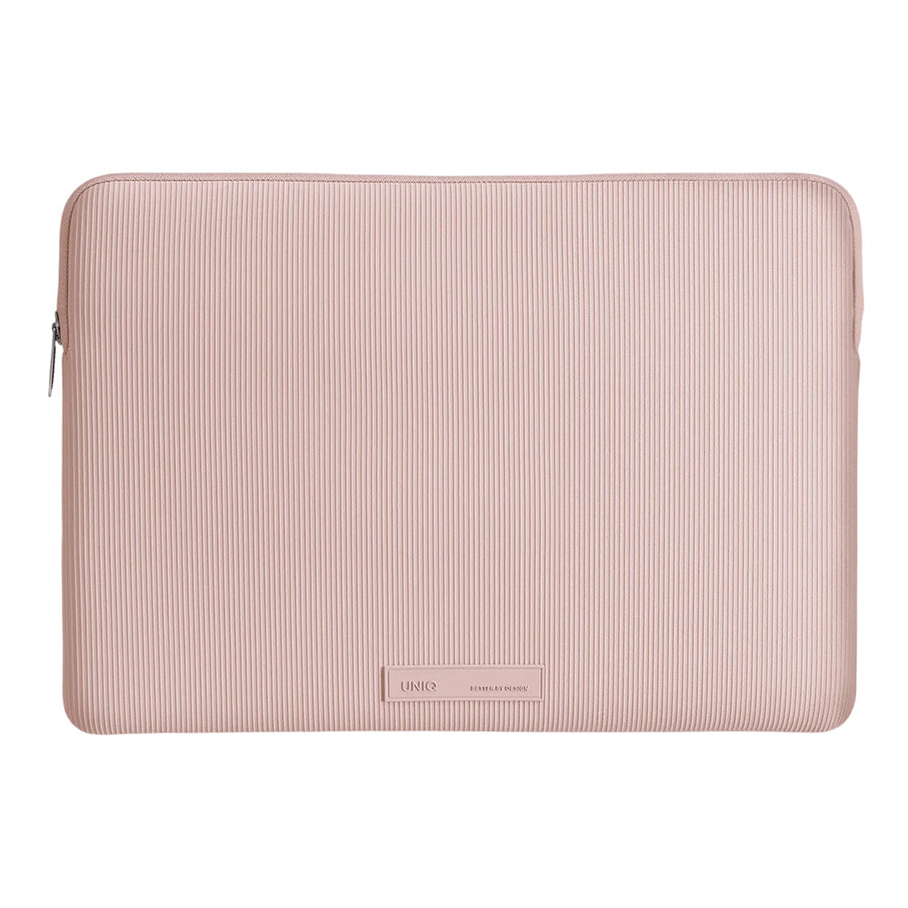 UNIQ Cyprus Ridge Hülle für Laptop max. 14 Zoll, Rosa