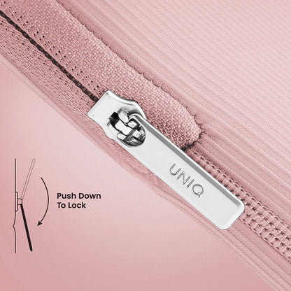 UNIQ Cyprus Ridge Hülle für Laptop max. 14 Zoll, Rosa