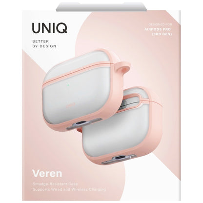 UNIQ Veren Hülle für Apple AirPods Pro 3, Rosa