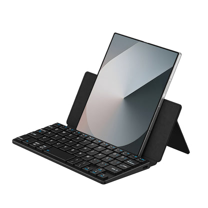 Universelle Hülle mit Bluetooth-Tastatur für Telefon, DUX DUCIS, Schwarz