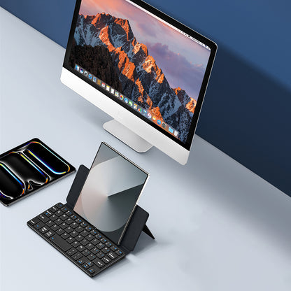 Universelle Hülle mit Bluetooth-Tastatur für Telefon, DUX DUCIS, Schwarz