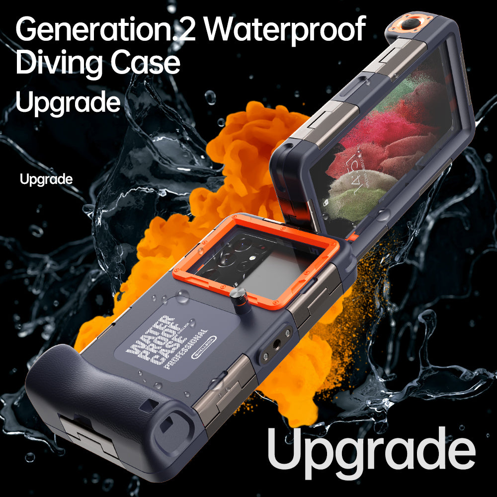 Universal Wasserdichte Handyhülle max. 6,8 Zoll, ShellBox, Schwarz