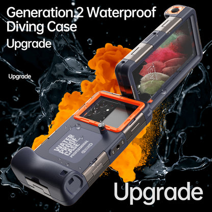 Universal Wasserdichte Handyhülle max. 6,8 Zoll, ShellBox, Schwarz