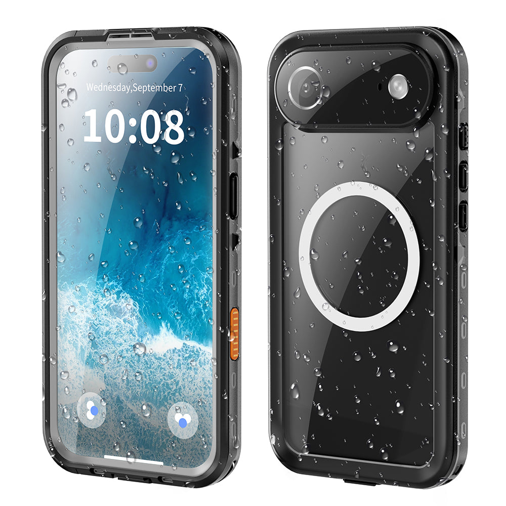 Wasserdichte Hülle für Apple iPhone 17 Air, ShellBox, Schwarz