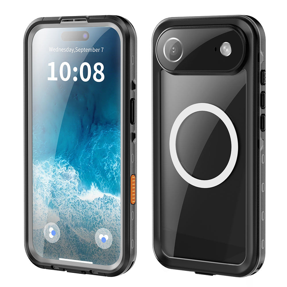 Wasserdichte Hülle für Apple iPhone 17 Air, ShellBox, Schwarz
